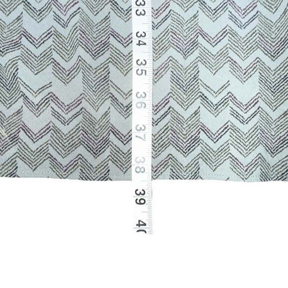 EDDIE BAUER Departure Sleeveless Shirt Dress - XXL Green (Sprig) Arrow Pattern - Picture 11 of 12